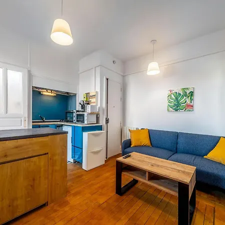 Lescapade Blue And Yellow 10min To Paris Apartment *